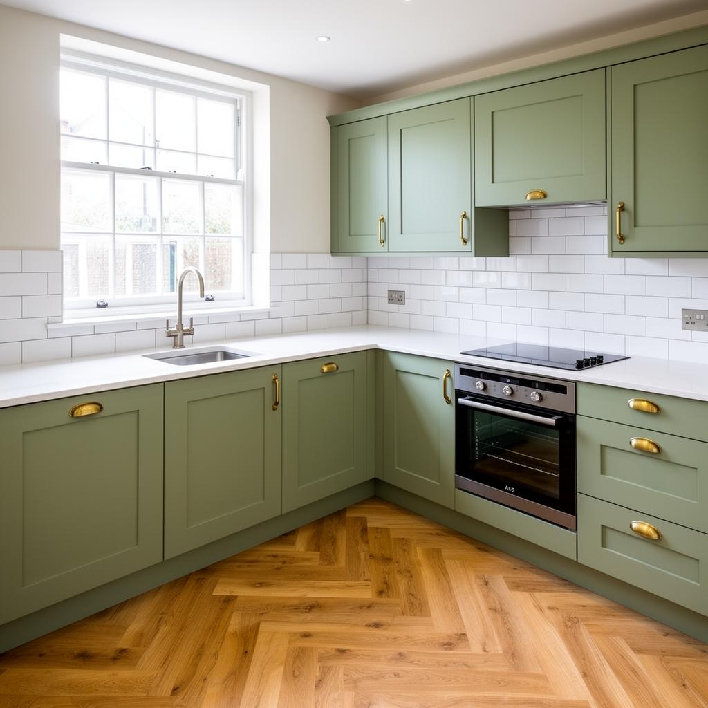 Refurbished London apartment interior